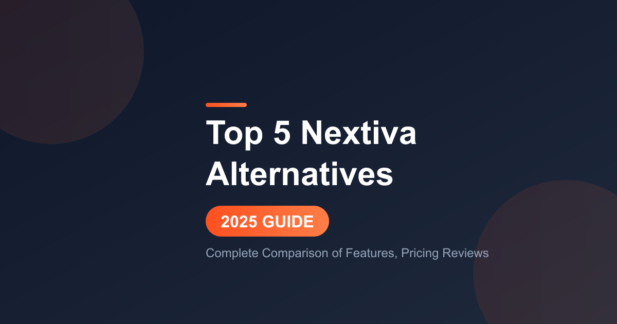 Top 10 Nextiva Alternatives: Features, Pricing, and More