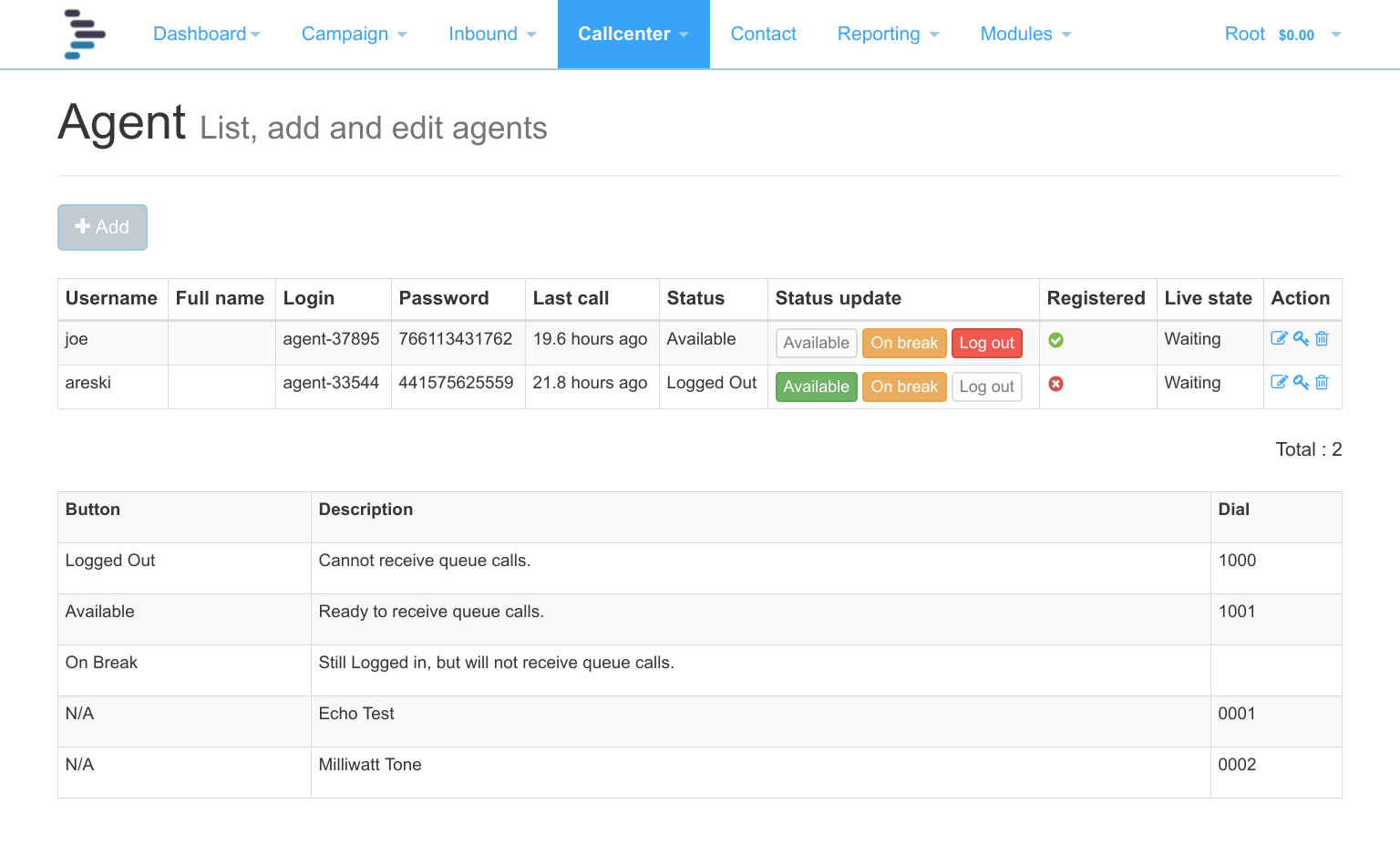 Call-Center — DialerAI 7.11.14 documentation