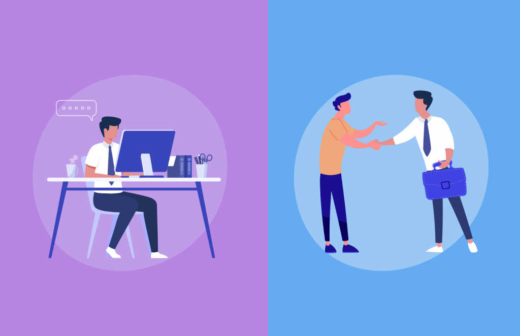 Inside Sales vs Outside Sales: Understanding the Core Differences for B2B  Businesses | Orgzit Blog