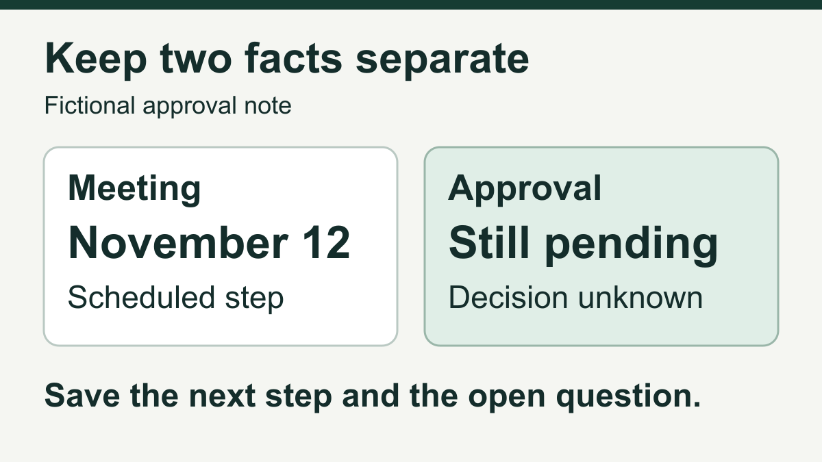 When a Buyer Says Budget Approval Has Moved
